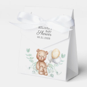 Ballotins Baby shower de Ballons de script Eucalyptus à l'ou