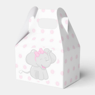 Ballotins Baby shower de boîte rose douce