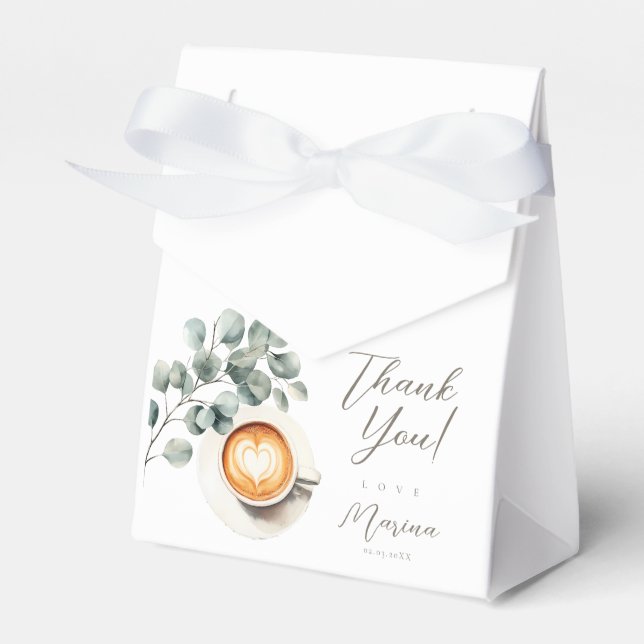 Ballotins Baby shower de café (Verso)