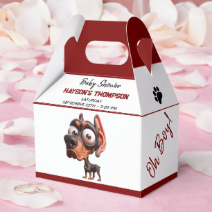 Ballotins Baby shower de caricatures de chiens mignons pour 