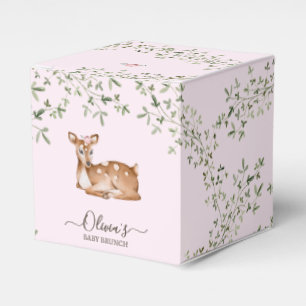 Ballotins Baby shower de cerfs de bois