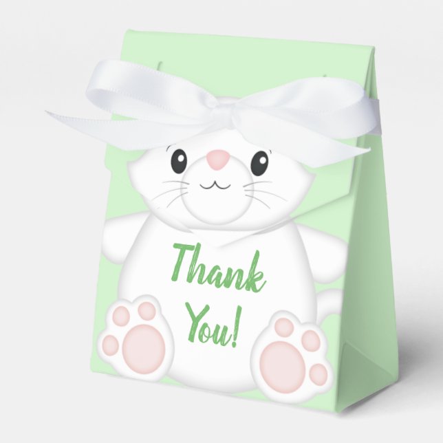 Ballotins Baby shower de chat Kitty (Verso)