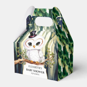 Ballotins Baby shower de chouette