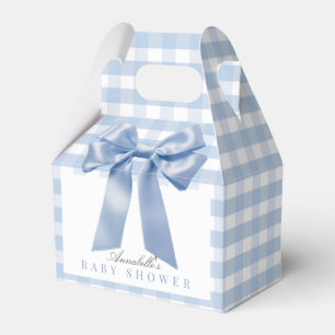 Ballotins Baby shower de coquette Blue Bow Ruban Boy