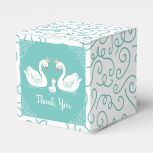 Ballotins Baby shower de cygne
