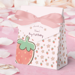 Ballotins Baby shower de fille rose Berry Sweet
