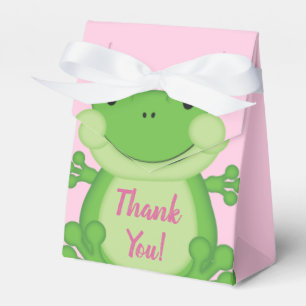 Ballotins Baby shower de grenouille rose