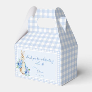Ballotins Baby shower de lapin bleu personnalisé