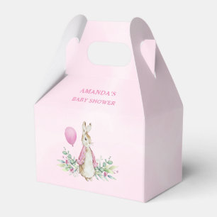 Ballotins Baby shower de lapin rose