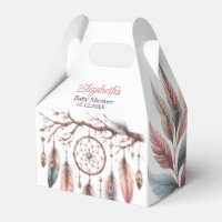 Baby shower de nom de script personnalisé Boho Dre