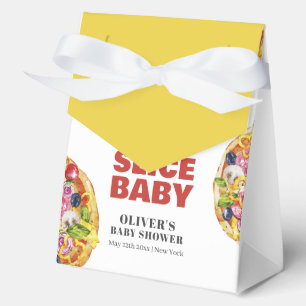 Ballotins Baby shower de pizza en tranches chic italien