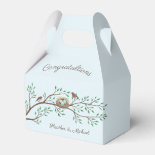 Ballotins Baby shower de printemps des Oiseaux de Robin
