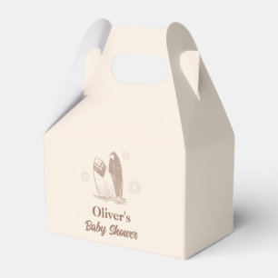 Ballotins Baby shower de surf de Boho minimaliste neutre