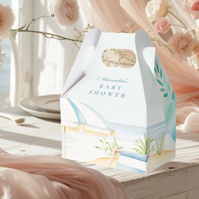 Ballotins Baby shower de Surf de plage de bord bébé (Créateur téléchargé)