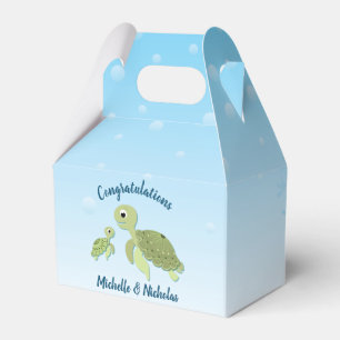 Ballotins Baby shower de tortue de mer Co-Ed Genre Neutre