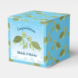 Ballotins Baby shower de tortue de mer Co-Ed Genre Neutre