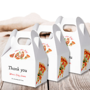 Ballotins Baby shower de tranche de pizza italienne moderne