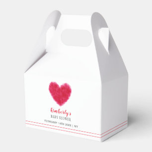Ballotins Baby shower de Valentines à cadre doux