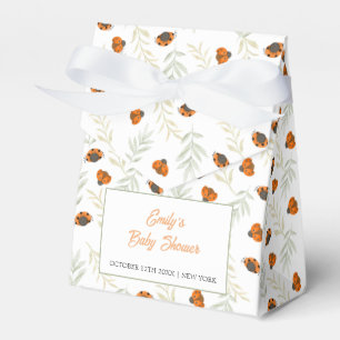 Ballotins Baby shower de verdure de l'automne rustique Ladyb