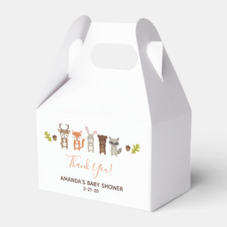 Ballotins Baby shower des bois