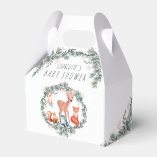 Ballotins Baby shower des bois Animaux forestiers Ballotin