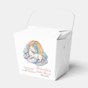 Ballotins Baby shower des filles de la licorne de bébé