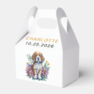 Ballotins Baby shower en terre cuite de Chien de Chien de Ch