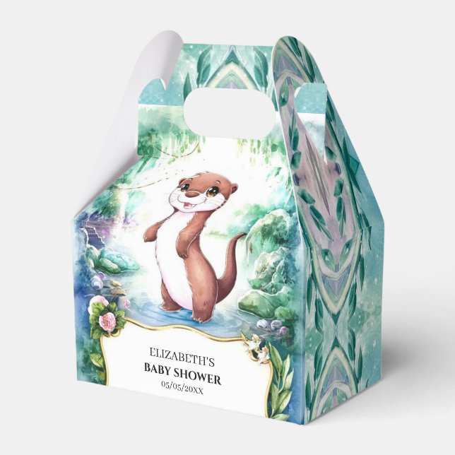 Ballotins Baby shower Enchanted Otter (Verso)