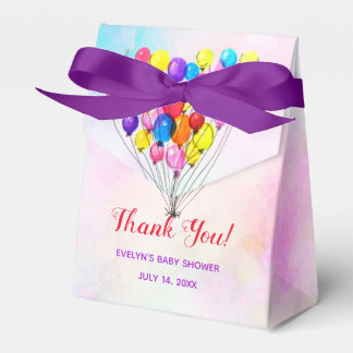 Ballotins Baby shower fille | Purple Rainbow BALLOON LOVE
