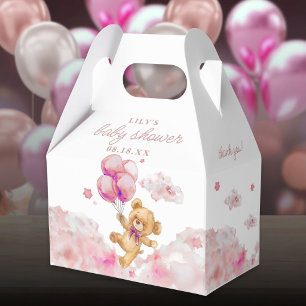 Ballotins Baby shower fille rose d'attente mignonne