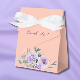 Ballotins Baby Shower Fleur de Lilas et Pêche Péony