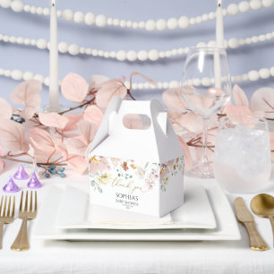 Ballotins Baby shower fleur sauvage