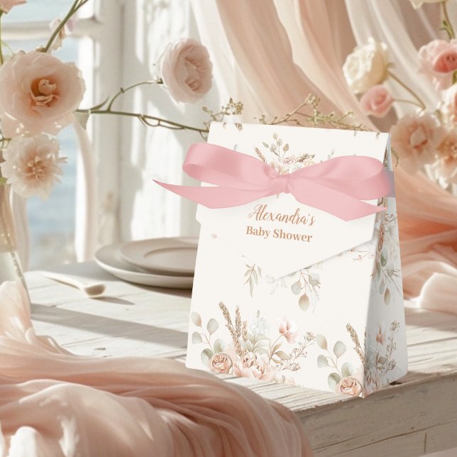 Ballotins Baby shower fleur sauvage Boho (Créateur téléchargé)