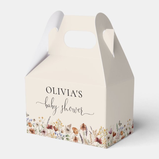 Ballotins Baby shower Fleur sauvage Boho Tiny Ballotin (Verso)
