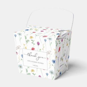 Ballotins Baby Shower Fleurs Sauvages