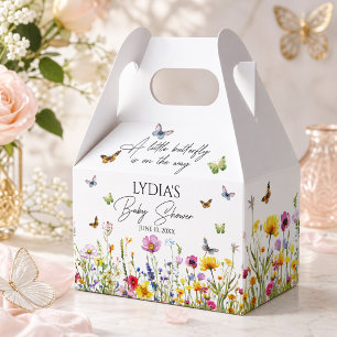 Ballotins Baby Shower Fleurs Sauvages Petite Papillon