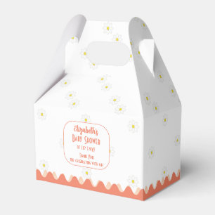 Ballotins Baby shower Floral Cute Simple Daisy