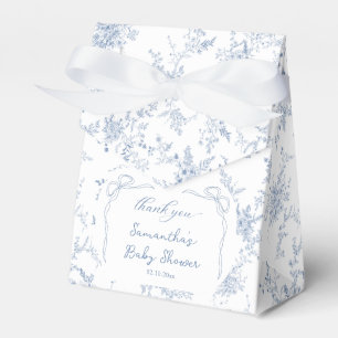 Ballotins Baby shower Floral de Bow Bleu
