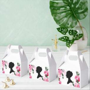 Ballotins Baby shower floral rose 