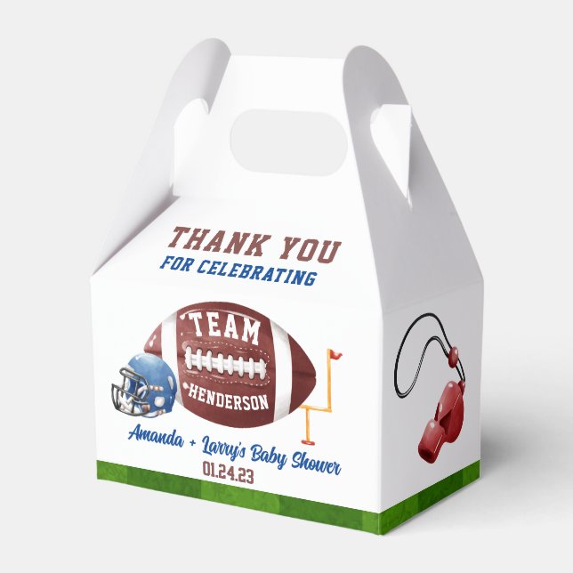 Ballotins Baby-Shower Footballeur (Verso)