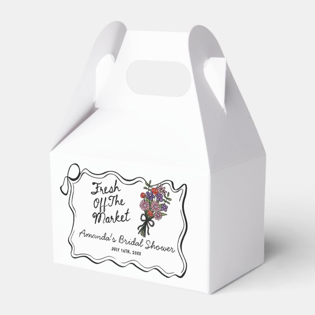Ballotins Baby Shower Frais Sorti du Marché  (Verso)
