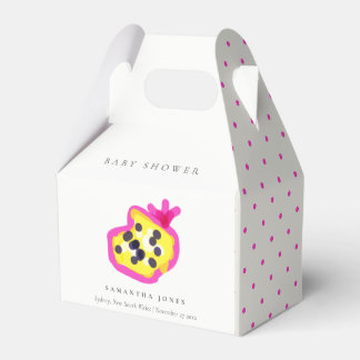 Ballotins Baby shower Fruit Passion Fruit Pour Enfants Moder