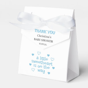 Ballotins Baby shower garçon bleu mou