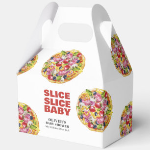 Ballotins Baby shower italien moderne Slice Pizza Boy