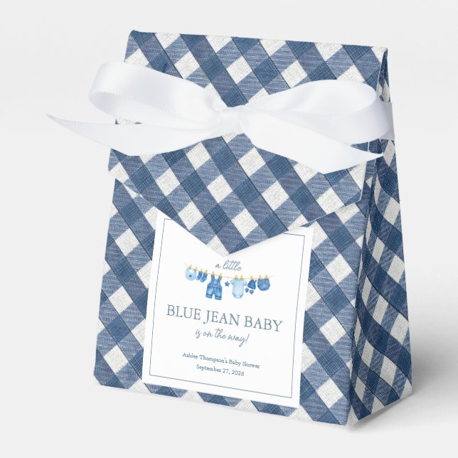 Ballotins Baby-Shower Jean Bleu (Verso)