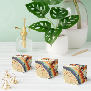 Ballotins Baby shower jumeau Rainbow