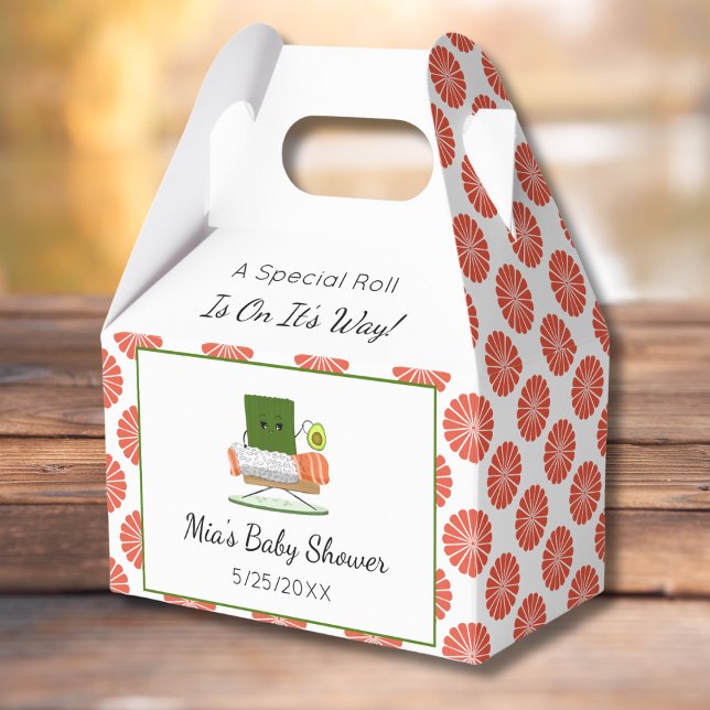 Ballotins Baby shower Kawaii : Thème de roulis en Sushi et S (Créateur téléchargé)