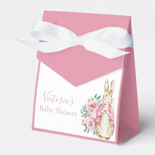 Ballotins Baby shower lapin mignon (Verso)