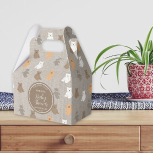Ballotins Baby shower Motif de mignet ours