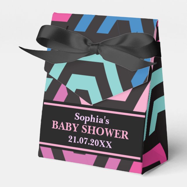 Ballotins Baby shower Motif de Monogramme (Verso)